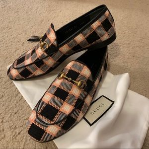 ❌ SOLD ❌Gucci Tweed Jordaan Loafers 🌟